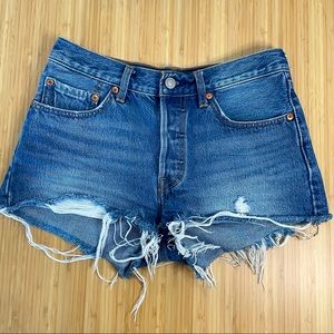 Levi’s 501 Blue Jean Shorts Size 26